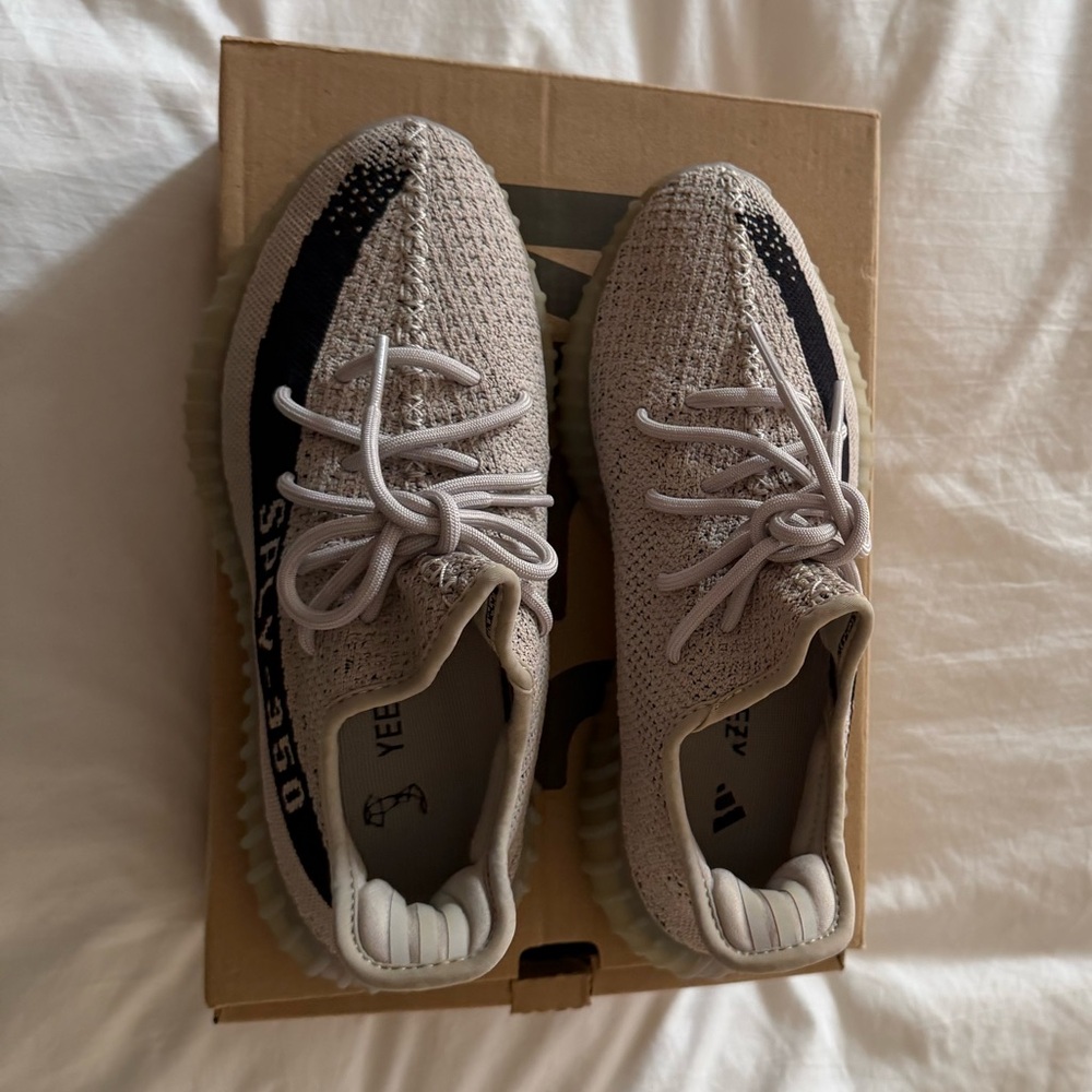 Adidas Yeezy Boost 350 V2 with Black and Tan Accents